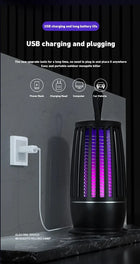 TrendoMark Xiaomi Mosquito Killer Lamp – Silent USB Bug Zapper for Indoor & Outdoor Use