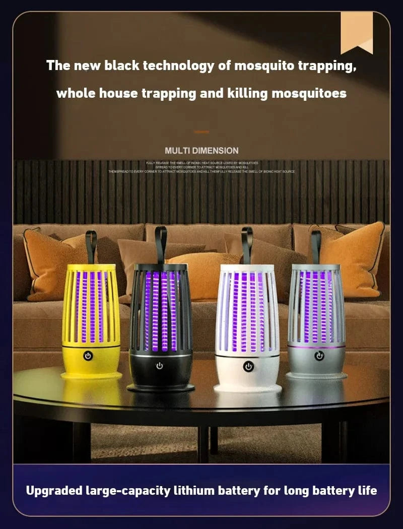TrendoMark Xiaomi Mosquito Killer Lamp – Silent USB Bug Zapper for Indoor & Outdoor Use