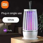 TrendoMark White Plug in Xiaomi Mosquito Killer Lamp – Silent USB Bug Zapper for Indoor & Outdoor Use