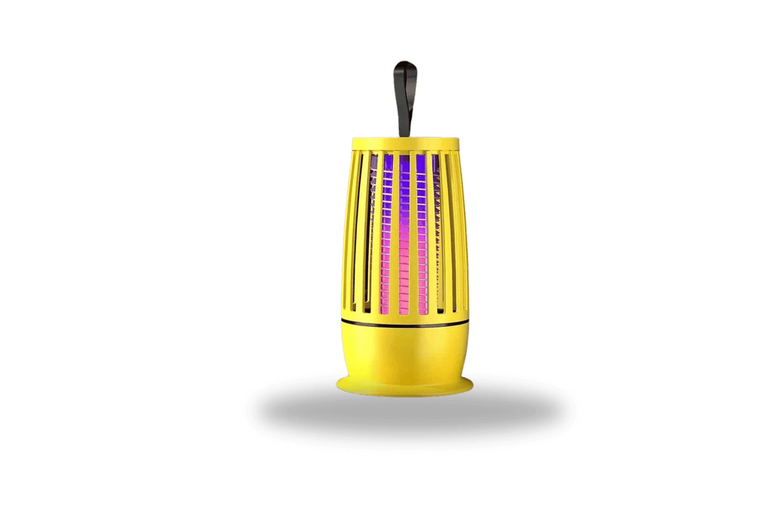TrendoMark Yellow Plug in Xiaomi Mosquito Killer Lamp – Silent USB Bug Zapper for Indoor & Outdoor Use