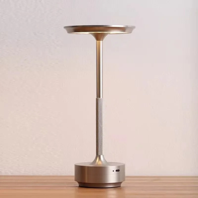 Dimmable Retro LED Table Lamp with Touch Control for Atmospheric Lighting