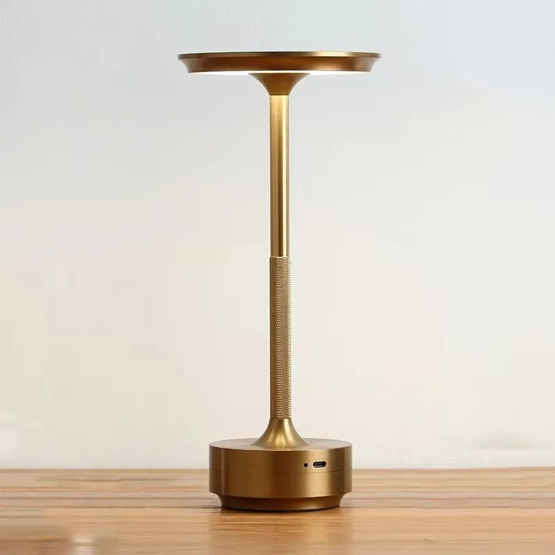 Dimmable Retro LED Table Lamp with Touch Control for Atmospheric Lighting